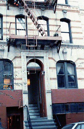 [Allen Ginsberg's apartment]